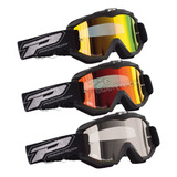 Antiparra Motocross Enduro Progrip 3204 Antifog Espejada