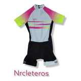 Conjunto De Ciclismo Tipo Bodys Con Detalles