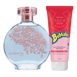 Combo Floratta Blue 75ml + Cuide-se Bem Bubbaloo Tutti Frutti 200ml Perfume Feminino O Boticário