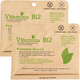 6 Meses De Vitamina B12  En 2 Sobres 100% Natural