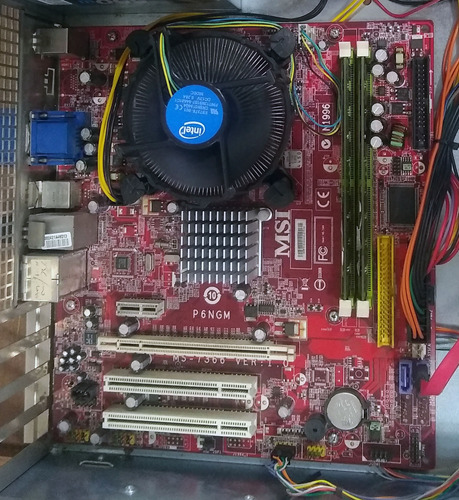 Combo Msi - Core 2 Duo E 7400 - 4 Gb Kingston - Hd 500 Gb.