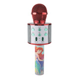 Microfono Karaoke Bluetooth Portatil Disney Princesa  Rosa