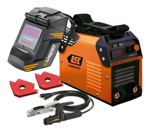 Kit Soldadora Inverter Lüsqtoff Megairon140 Con Accesorios