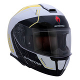 Casco Abatible Doble Visor Spartan Sv Original Certificado