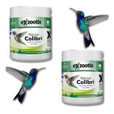 Alimento Nectar Colibri Picaflor Aves Exzootix 300 Grs 2unid