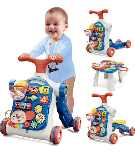 Andador Musical Para Bebés 5 En1 Scooters Juguetes Para Niño