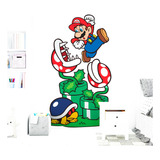 Vinilo Adhesivo Pared Super Mario Bros 97cms Full Color