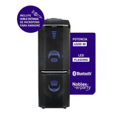 Parlante Noblex Mnt670 Portátil Con Bluetooth  Negro 220v