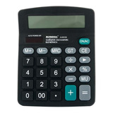 Calculadora Eletrônica De Mesa Preta 12 Dígitos - Alfacell