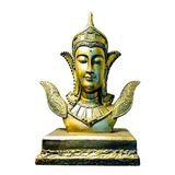 Escultura Cabeça De Buda Hindu Decoração Para Casa Enfeite 