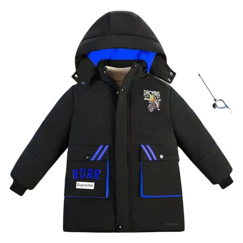 Campera Niño Parka Inflable Super Abrigada Termica Liviana