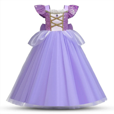 \u002F Vestido De Princesa Jasmine Para Niñas, Cosplay, Aurora | Meses sin interés