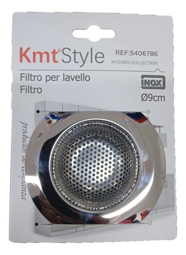 1 Rejilla Filtro Lavaplatos Escurridor 11.5 Cm Lavaplato