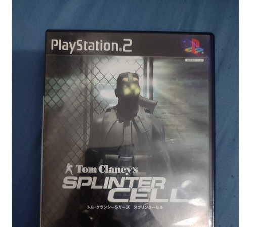 Jogo Splinter Cell Ps2 (japonês)