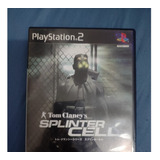 Jogo Splinter Cell Ps2 (japonês)