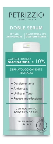 Doble Sérum Concentrado Niacinamida Al 10% Y Retinol | Petri