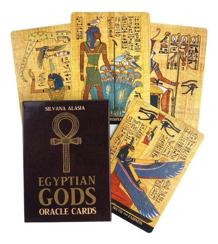 Libro Oraculo Dioses Egipcios 36 Cartas Tarot + Manual Pdf.