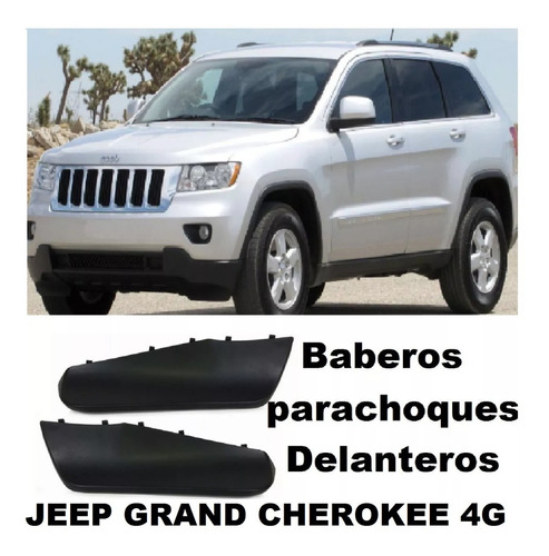 Baberos Parachoque Delantero Jeep Grand Cheroke 2011 2013 Foto 2