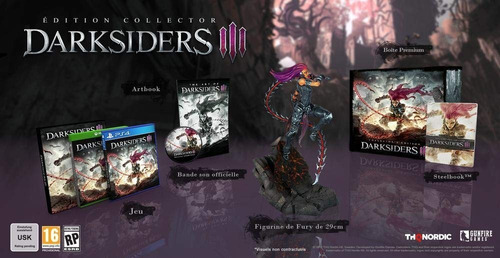 Darksiders 3 Collector's Edition Xbox One Juego En Karzov
