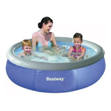 Piscina Inflável 1.000 Litros Fast Set Bestway Até 3 Pessoas