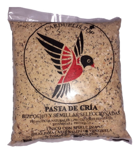 Pasta De Cría Carduelis Top X 1k Alimento Para Aves