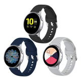 Bandas Compatibles Con Samsung Galaxy Watch Active/active 2 Ancho 10.49 Cm Color Negro