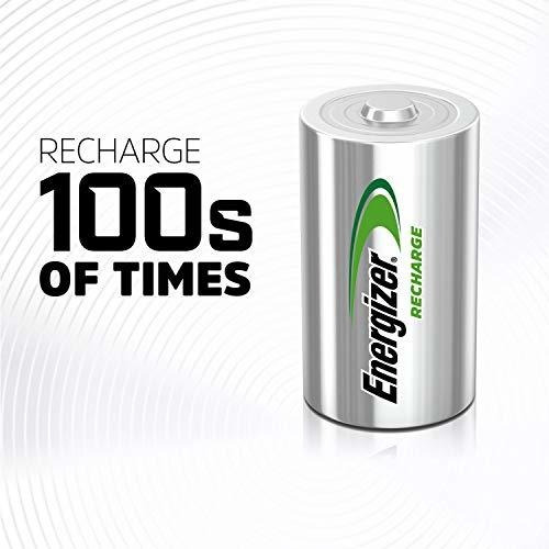 Energizer Baterias Recargables,2500 Mah, 2 Unidades