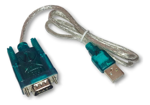 Cable Adaptador Rs232 Serial Db9 Macho A Usb Macho