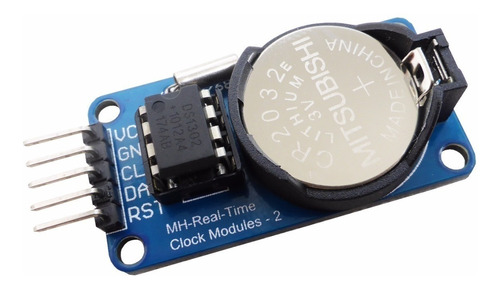 Modulo Reloj Clock Rtc Ds1302 Incluye Pila Arduino