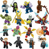 16 Unidades De Superhéroes Para Lego Avengers Infinity War