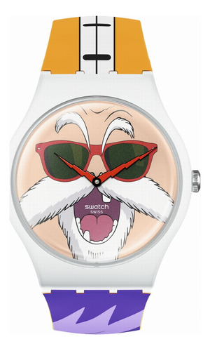 Reloj Swatch Kamesennin X Swatch Suoz346 Dragonball Z