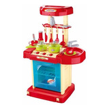 Cocina Maletín Didáctico Niños Pequeñ Chef 46x29x66cm 008-58