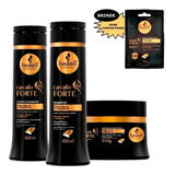 Kit Haskell Cavalo Forte Shamp+cond+masc 300ml + Brinde