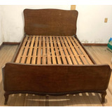 Cama De Madera Dos Plazas Vintage