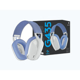  Auriculares Gamer Logitech G Series G435 Blanco Inalámbrico