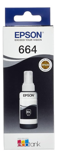 Botella De Tinta Epson T664 Original 70ml