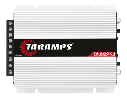 Amplificador Modulo 800w Rms Taramps Ts 800x4 4 Canais 2ohms