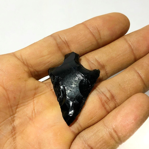 Obsidiana Punta De Fleha Natual