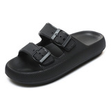 Sandalias Chanclas Mujer Y Hombre Plataforma 4cm Broche