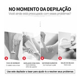 Depilação Definitiva Pelos Laser Ipl 600k + Óculos E Lâmina