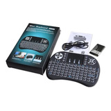 Mini Teclado Retro Iluminado Usb Smart Tv Box