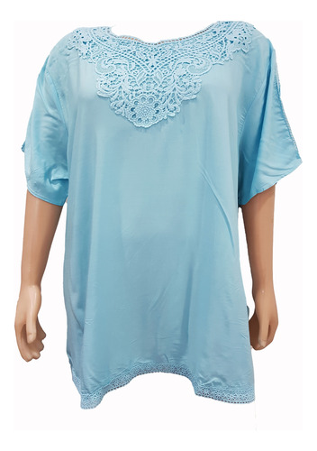 Remeron Camisola Brodery Camisa Mujer Importada Plus Size 