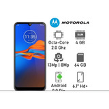 Motorola Moto E6 Plus 4gb Ram 64gb Grafito