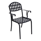 Cadeira Para Mesa De Jantar Área Externa Em Alumínio Modelo