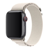 Correa Alpine Para Apple Watch 38 / 40 / 41 Mm - Color Blanco - Todas Las Series