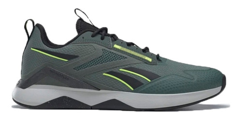 Zapatillas Reebok Crossfit Hombre Nanoflex Adv Tr Verde Cli