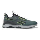 Zapatillas Reebok Crossfit Hombre Nanoflex Adv Tr Verde Cli