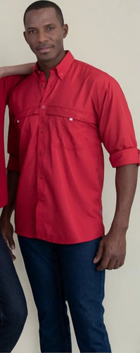 Camisa Tipo Pescador Mako Outdoor Uv 50+ | Meses sin interés