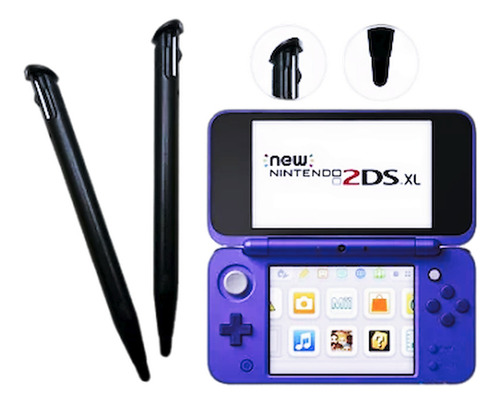 Lápiz Para Nintendo New 2ds Xl Plástico Pantalla Tactl X2