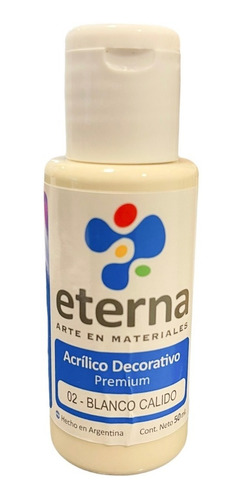 Acrilico Decorativo Premium Eterna 50ml Colores Eleccion